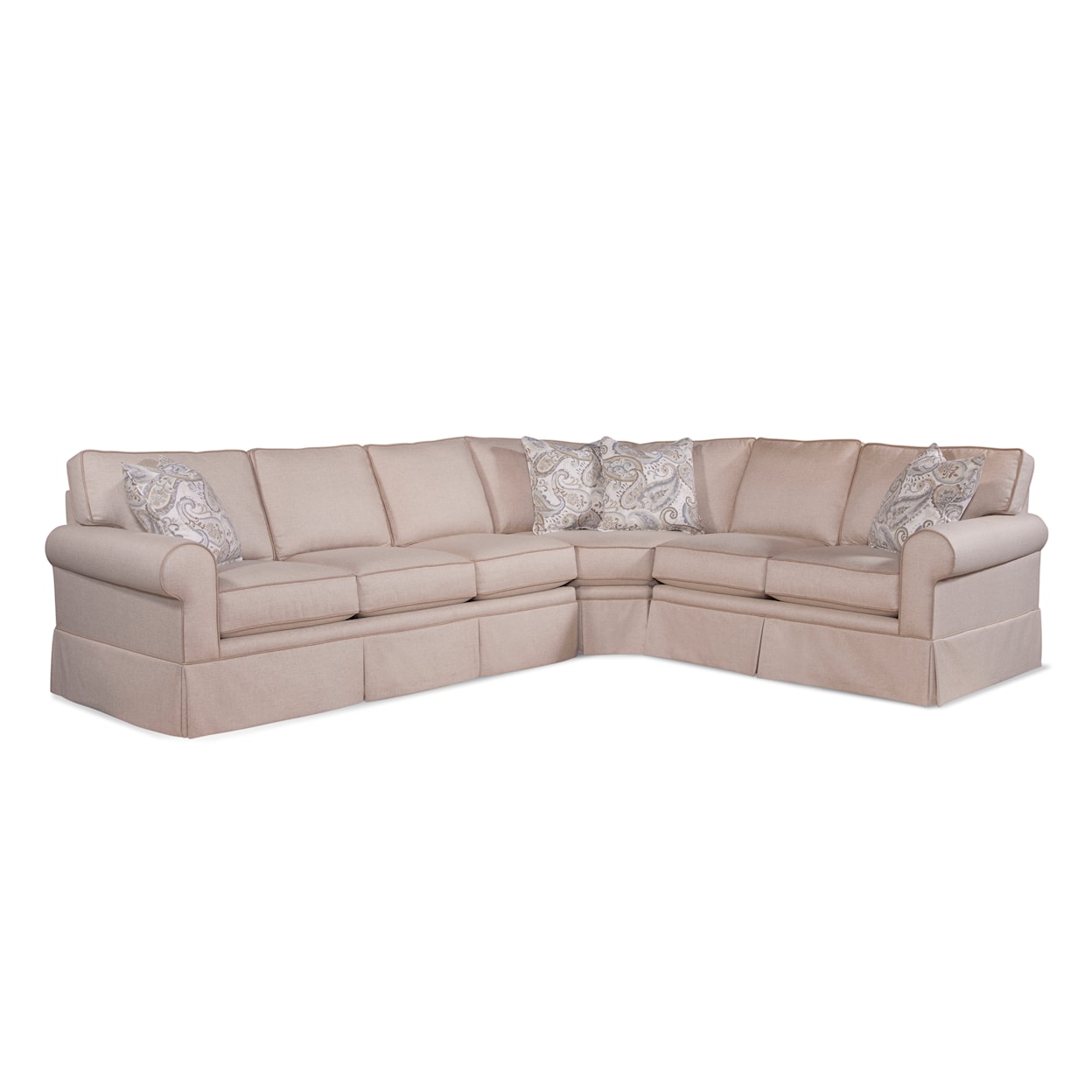 Braxton Culler Benton Benton Three-Piece Corner Sleeper Sectional