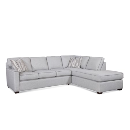 Easton 2-Piece Bumper Sleeper Sectional