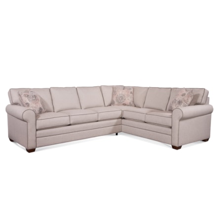 Bedford 2-Piece Corner Sleeper Sectional