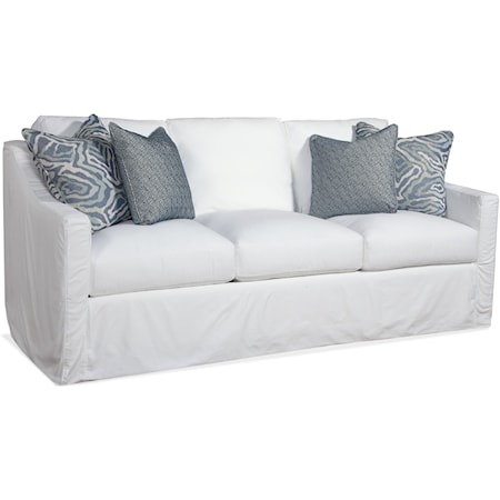 Oliver 3 over 3 Sofa with Slipcover