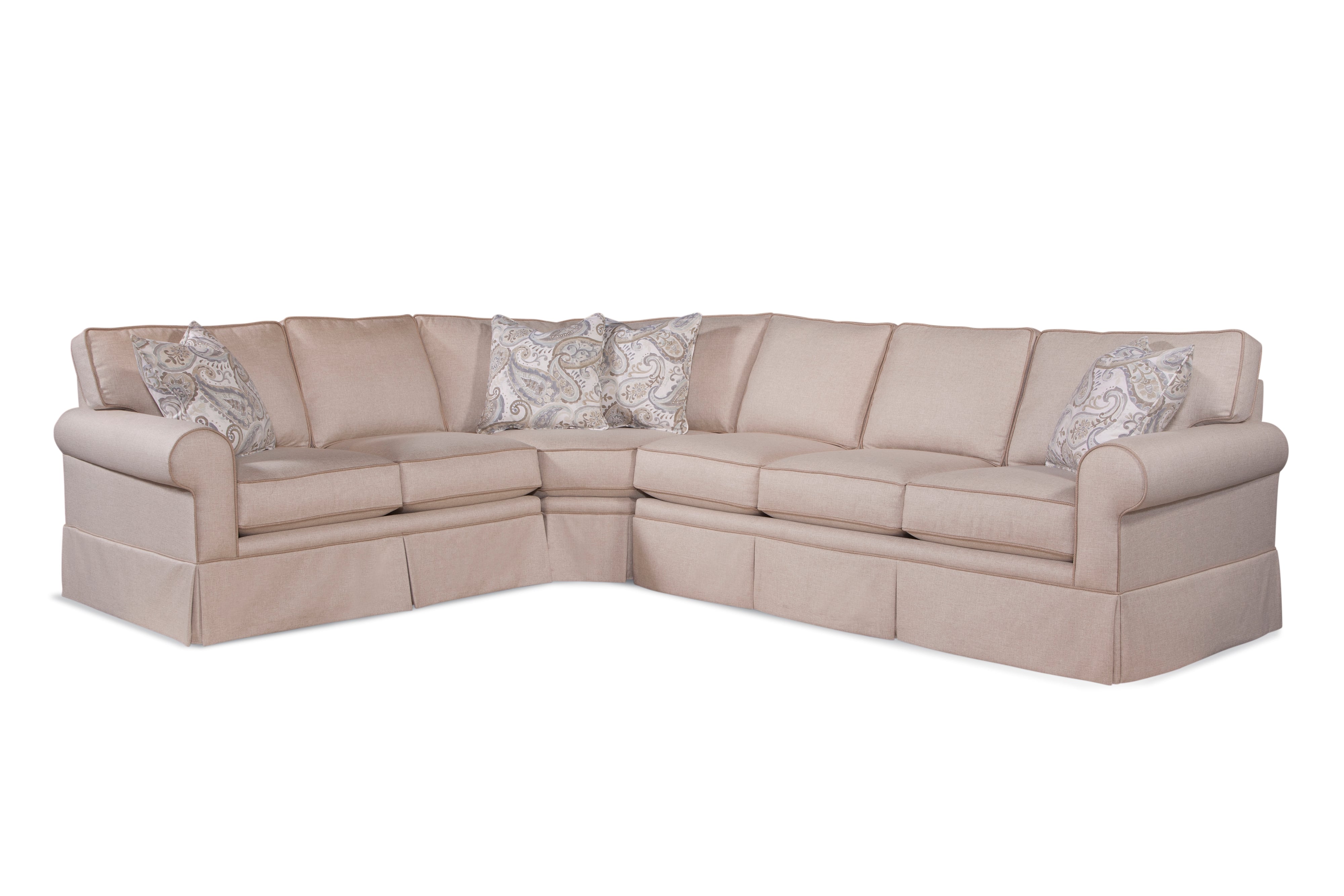 Braxton Culler Benton Benton Three-Piece Corner Sleeper Sectional