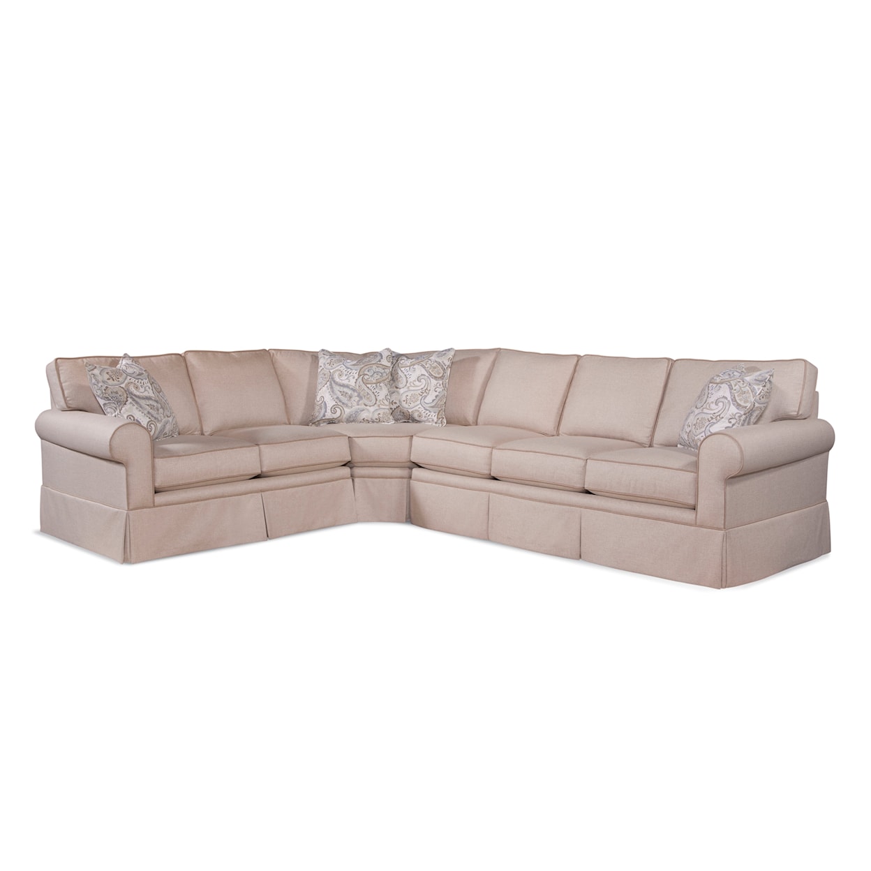 Braxton Culler Benton Benton Three-Piece Corner Sleeper Sectional