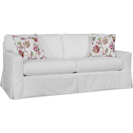 Queen Sleeper Sofa with Slipcover
