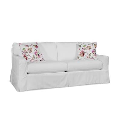 Braxton Culler Gramercy Park Queen Sleeper Sofa with Slipcover