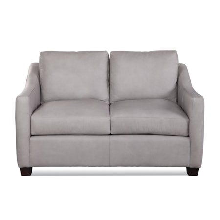 Oliver Leather Loveseat