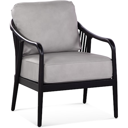 Guinevere Leather Accent Chair