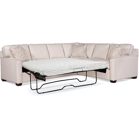 Easton Two Piece L Sleeper Sectional