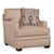 Shown in fabric 863-73. Shown with Box Border Back, Track Arms, and Tapered Feet. Pillow not included.