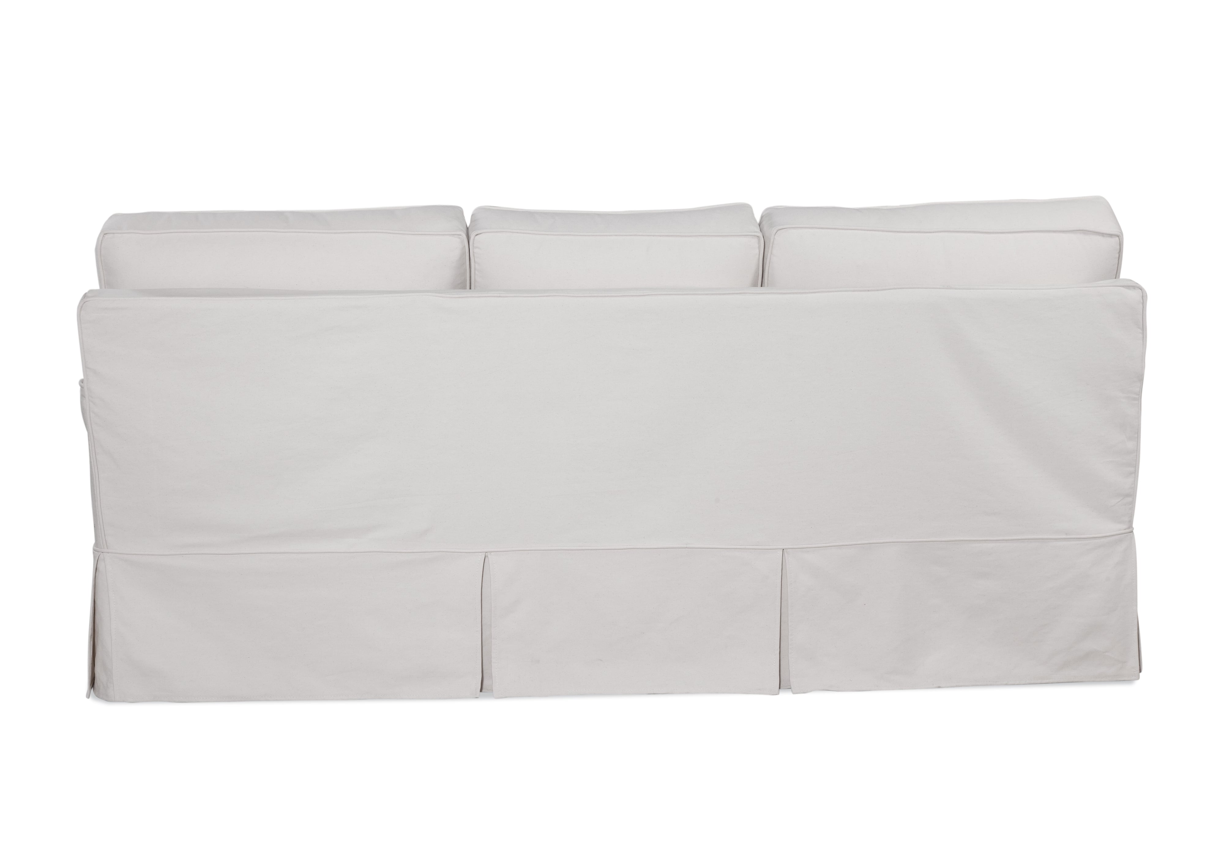 Gramercy Park 81" 3 over 3 Sofa w Slipcover