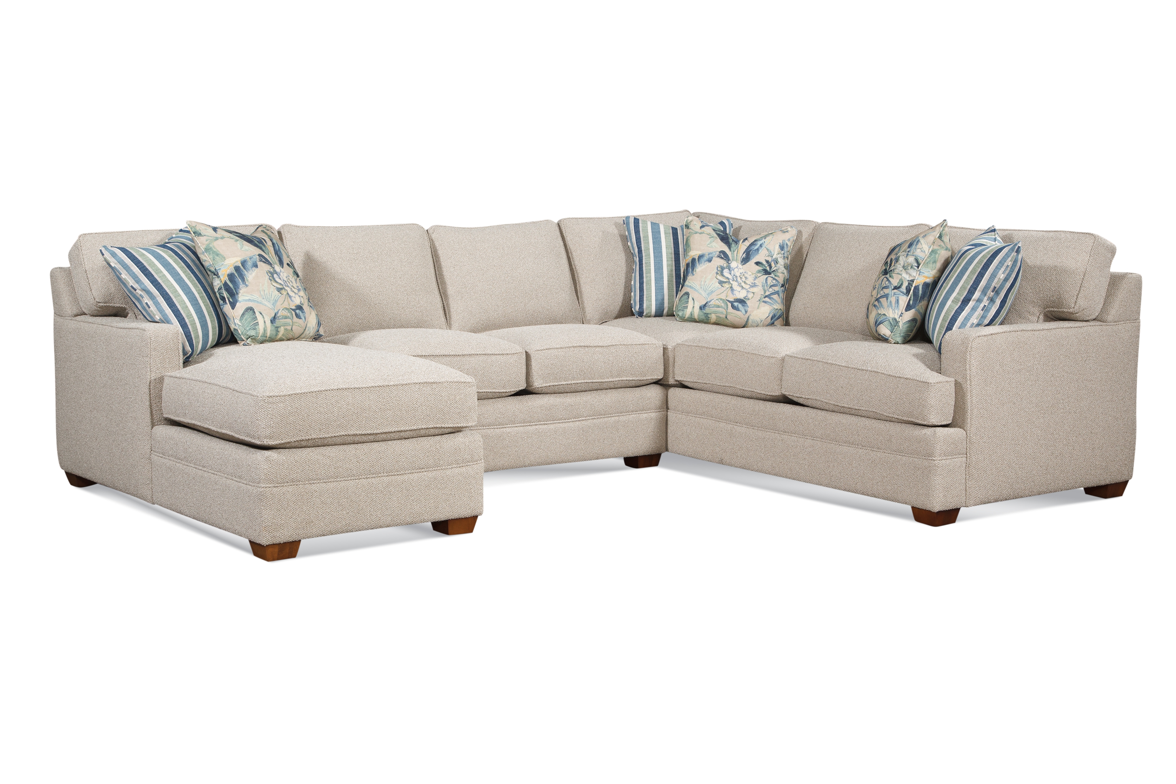 Kensington Three Piece Chaise Sectional
