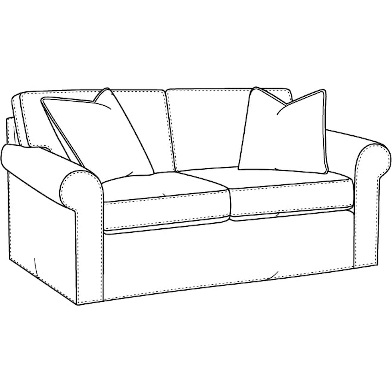 Braxton Culler Bedford Bedford Loveseat