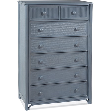 Summer Retreat Seven Drawer Chest