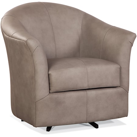 Weston Leather Swivel Chair