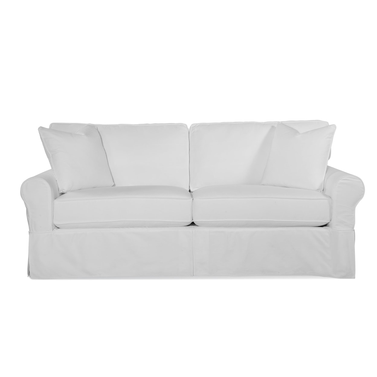 Braxton Culler Bedford Bedford 2 over 2 Loft Sofa with Slipcover