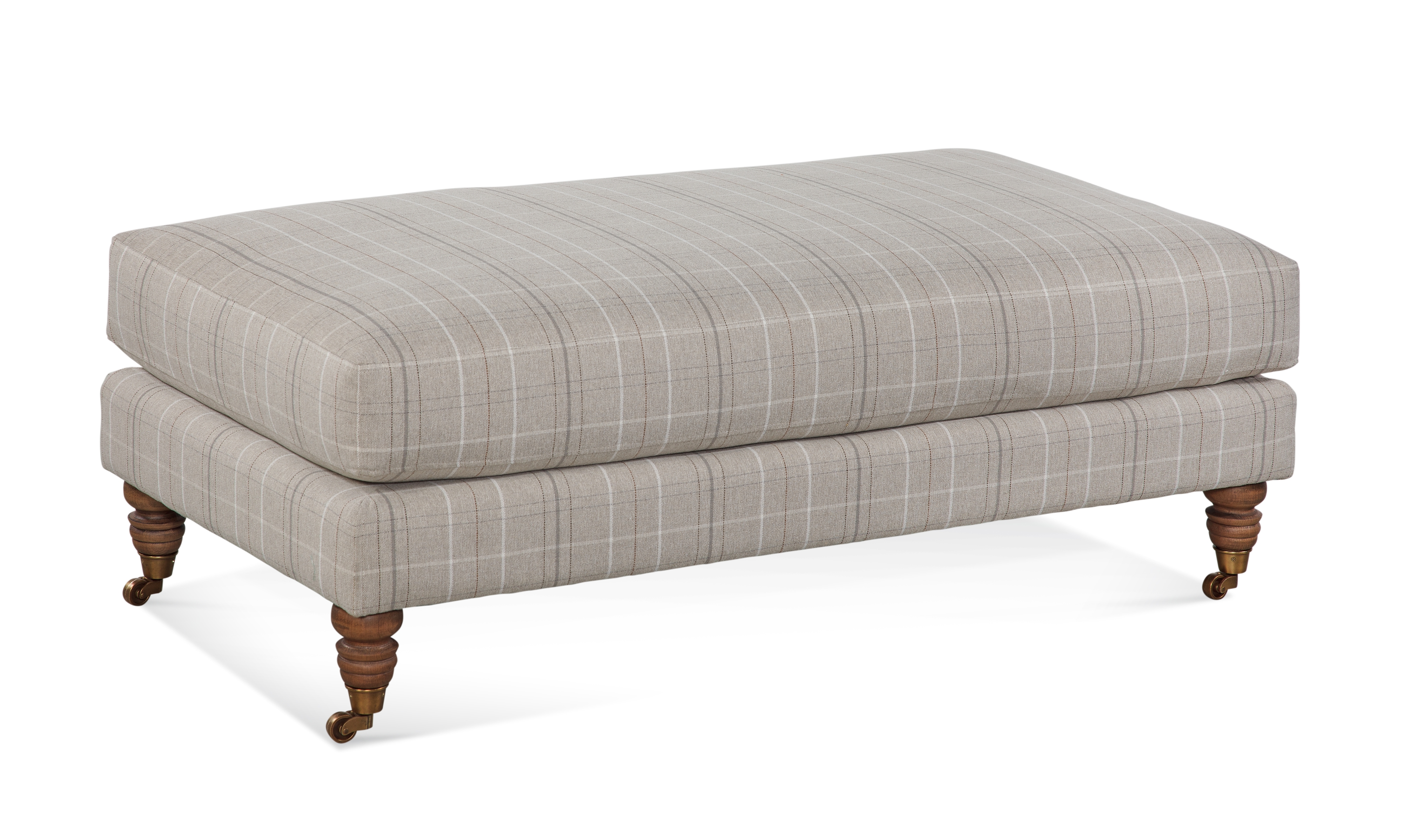 Celeste Cocktail Ottoman - Castered Legs