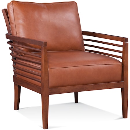 Gage Leather Accent Chair