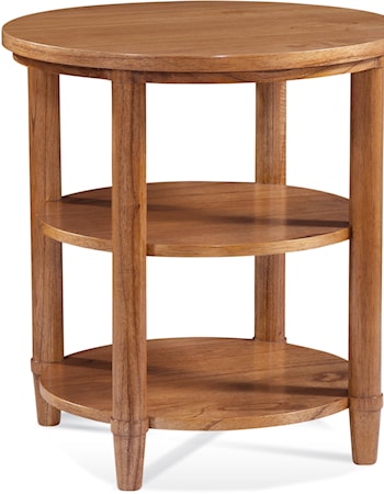 Clair Round End Table