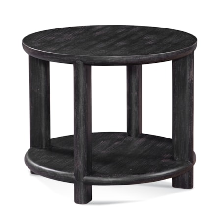 Lyra Round End Table