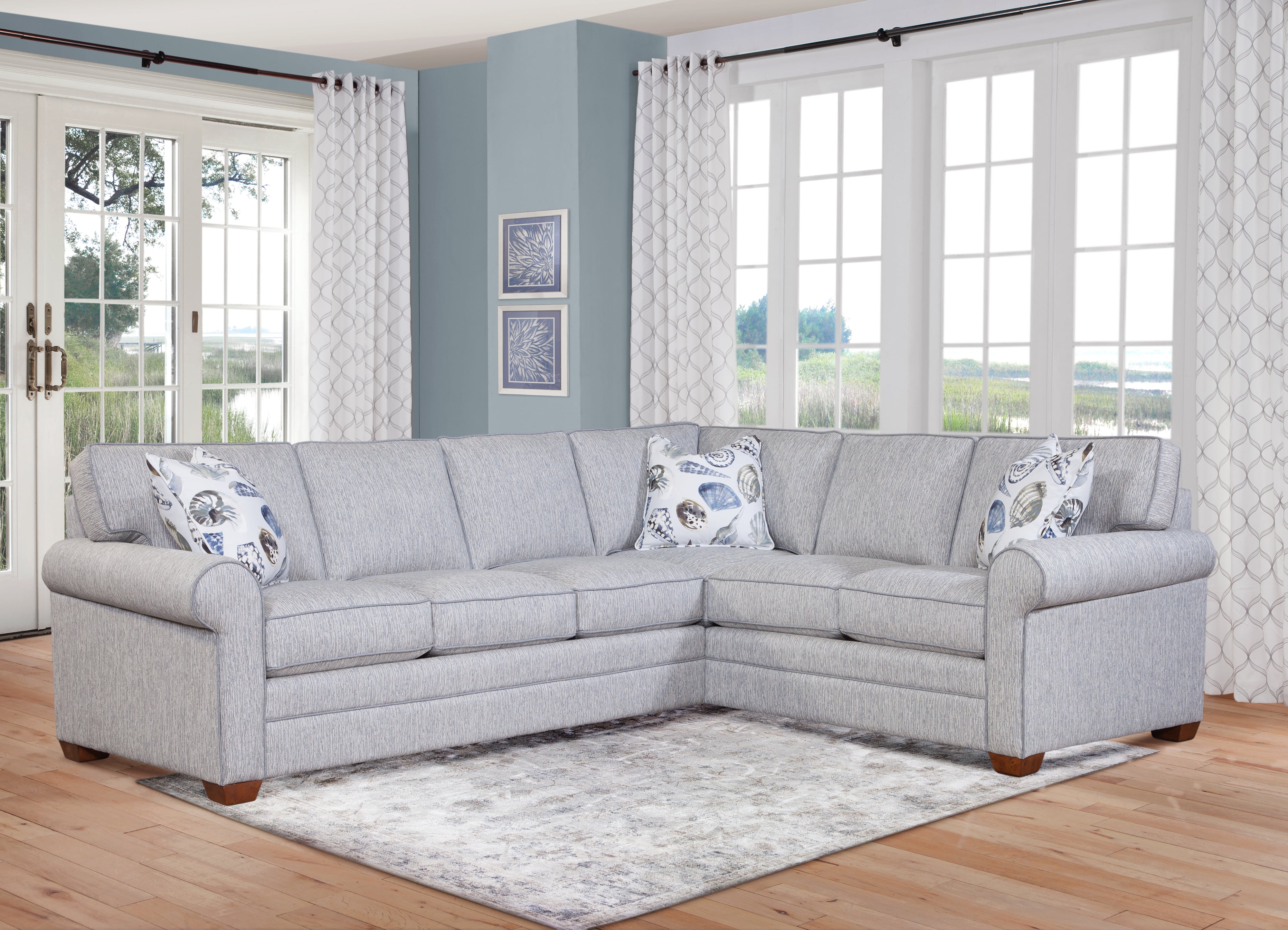 Bedford 2-Piece Corner Sleeper Sectional