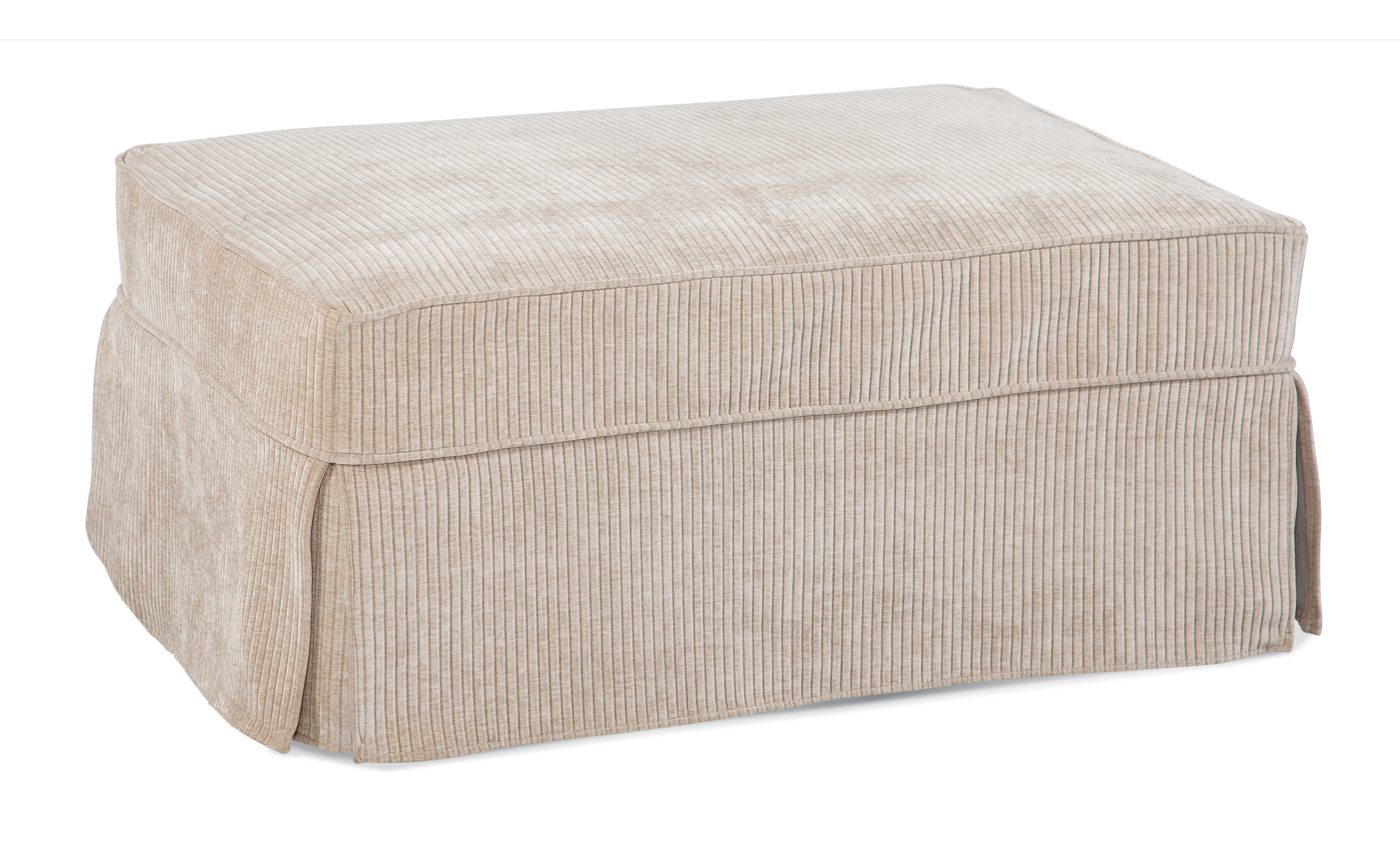 Gramercy Park Large Ottoman with Slipcover