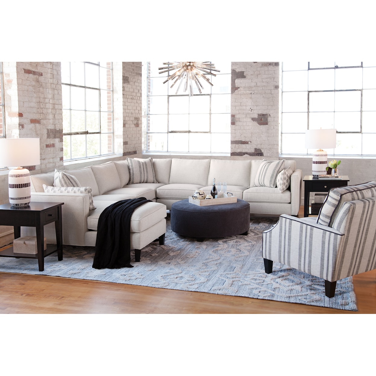 Braxton Culler Lenox Lenox Large Chaise Sectional