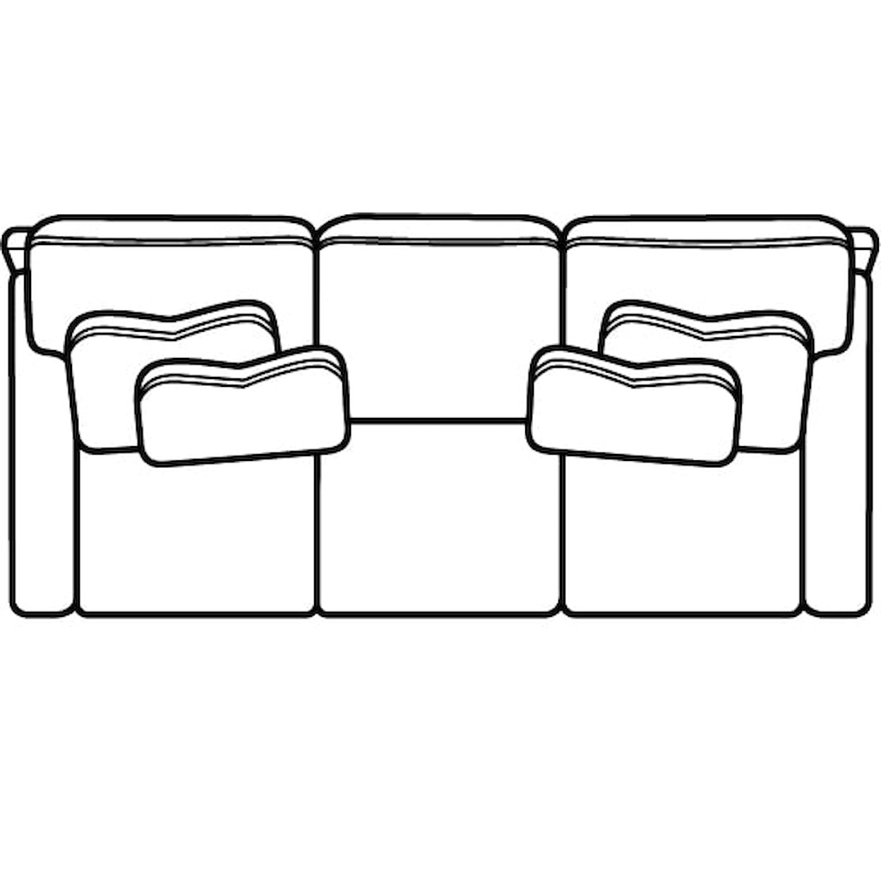 Braxton Culler Brentwood Brentwood 3 over 3 Estate Sofa