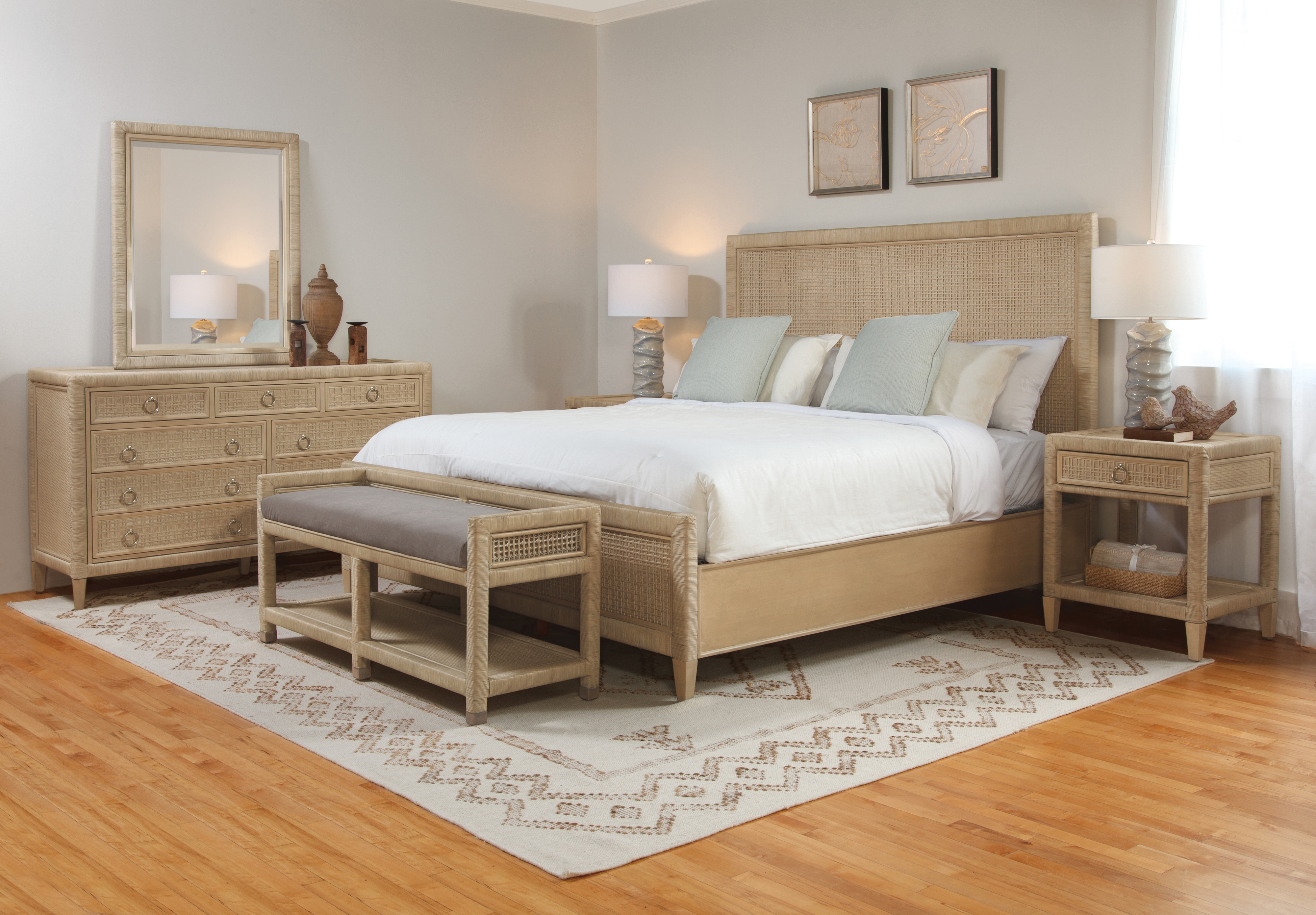 Braxton Culler Naples Naples Rattan Panel Bed