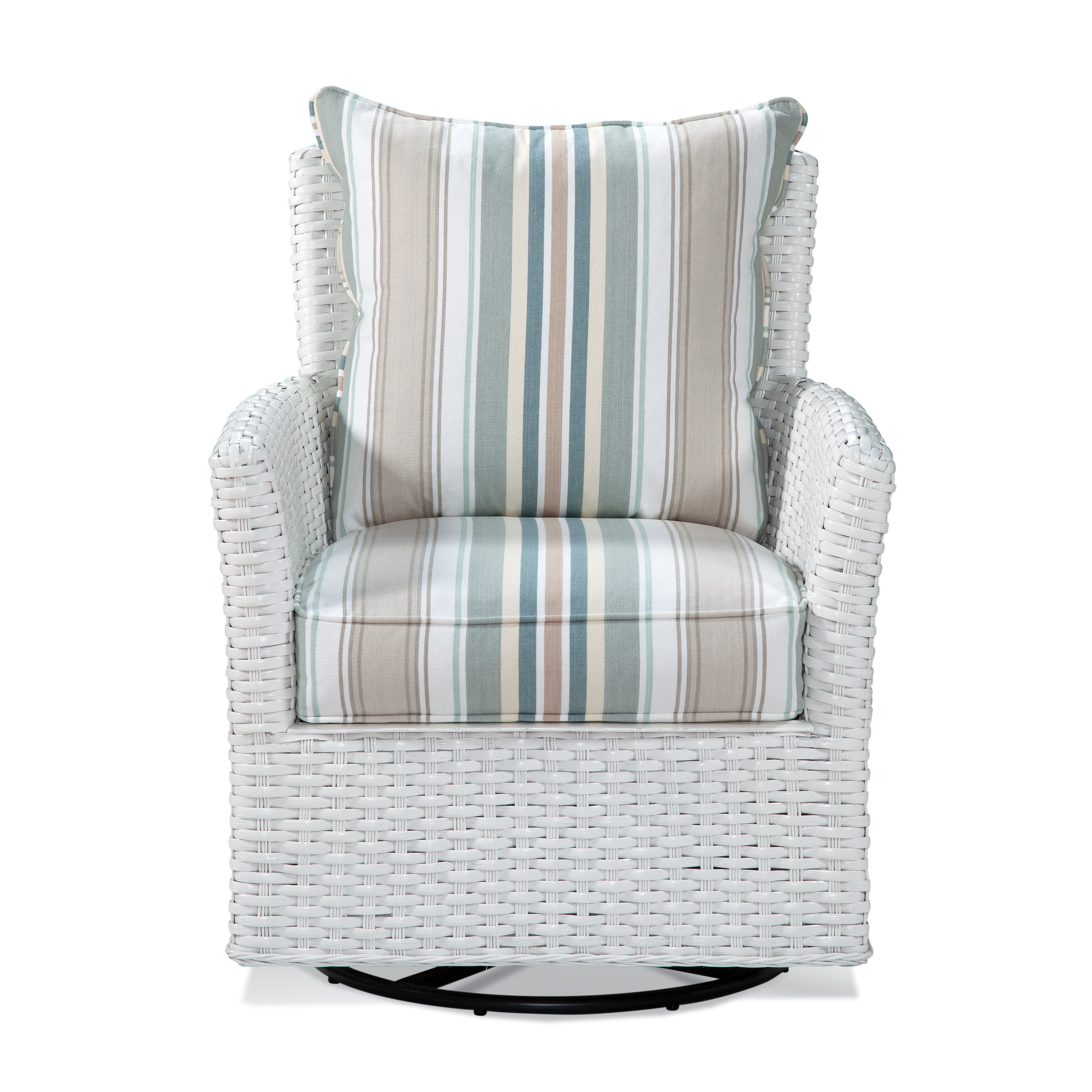 Lanai Breeze Rattan Swivel Chair