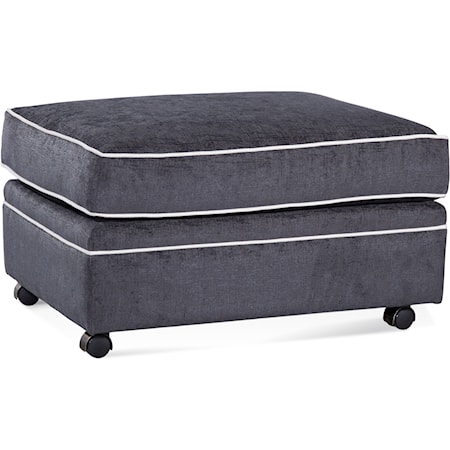 Bradbury Ottoman with Casters