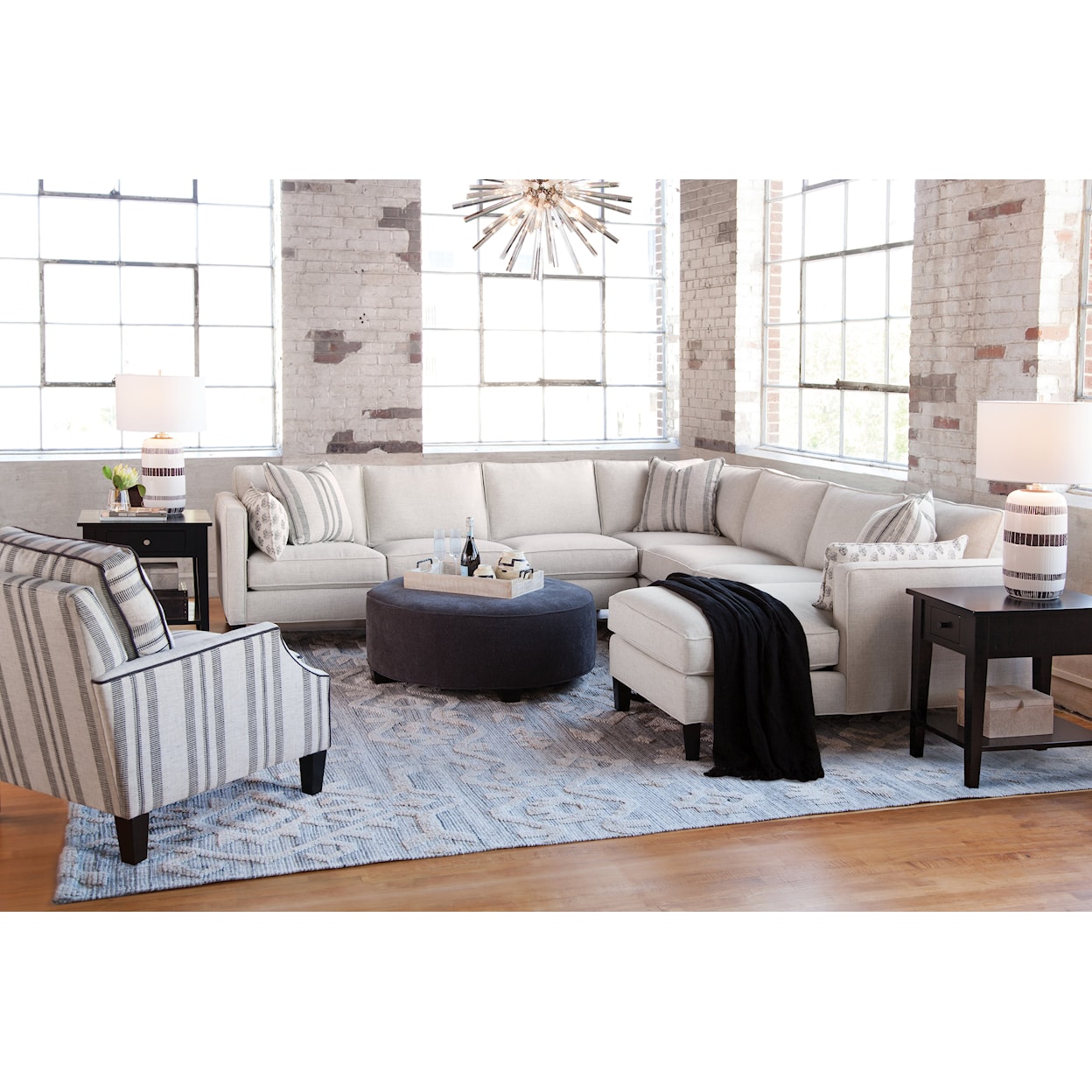 Braxton Culler Lenox Lenox Large Chaise Sectional