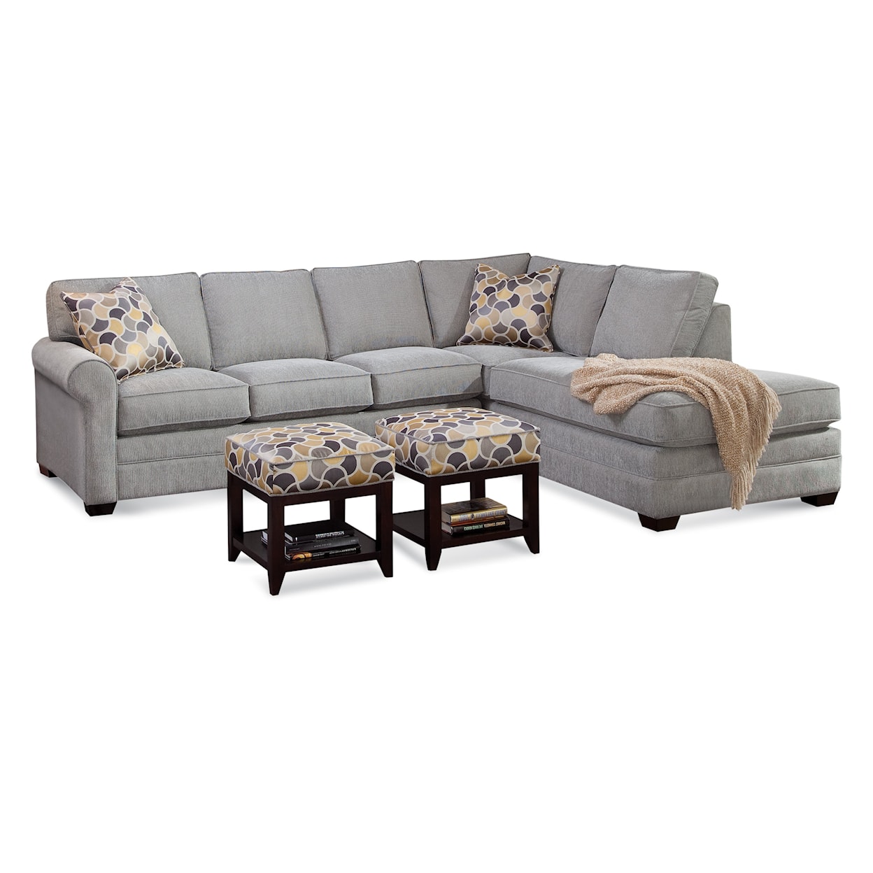 Braxton Culler Bedford Bedford Two-Piece Bumper Sleeper Sectional