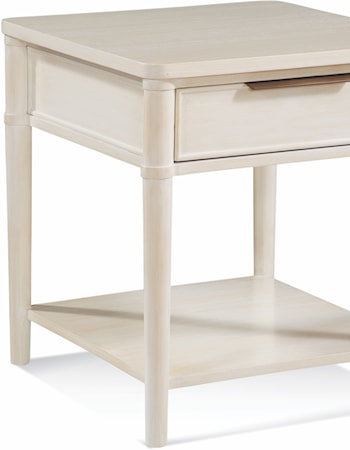 Clair End Table w/Drawer