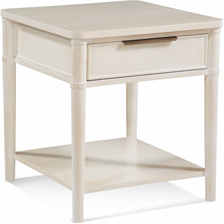 Clair End Table w/Drawer