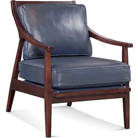 Hollyn Leather Accent Chair