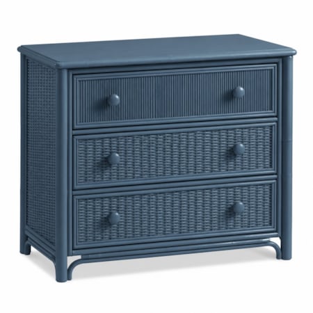 blue wicker dresser Blue Wicker / Rattan Dressers & Chests