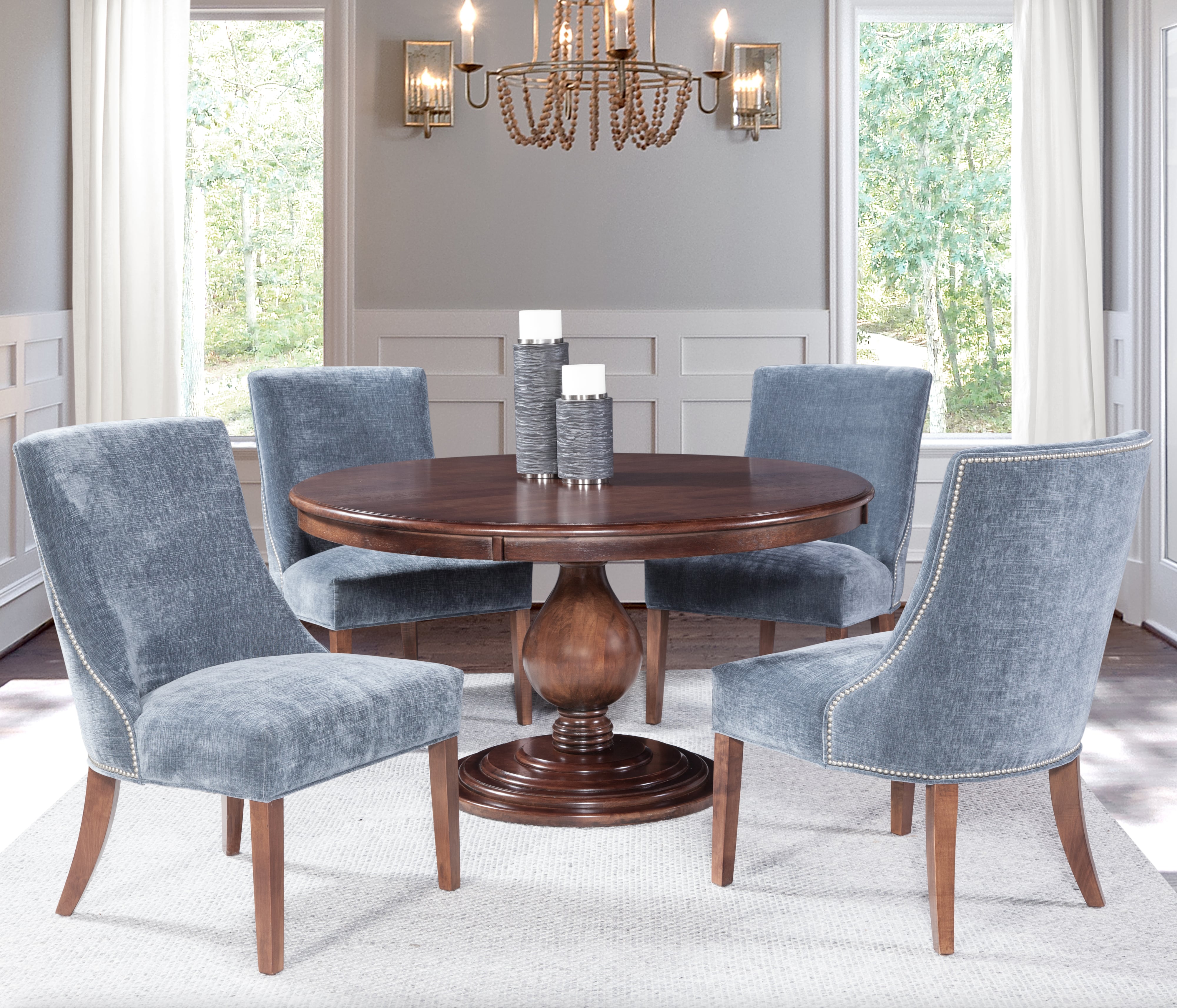 Braxton Culler Douglas Douglas 48" Round Pedestal Dining Table