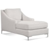 Braxton Culler Lenox Chaise Lounge with Metal Legs