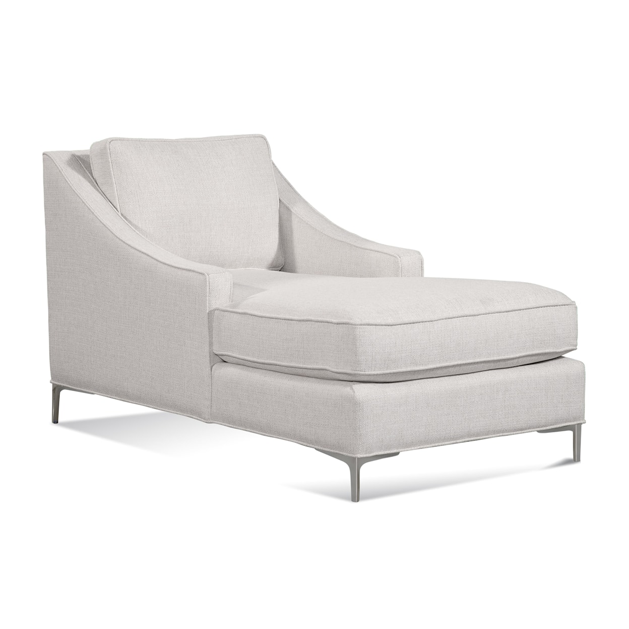 Braxton Culler Lenox Chaise Lounge with Metal Legs