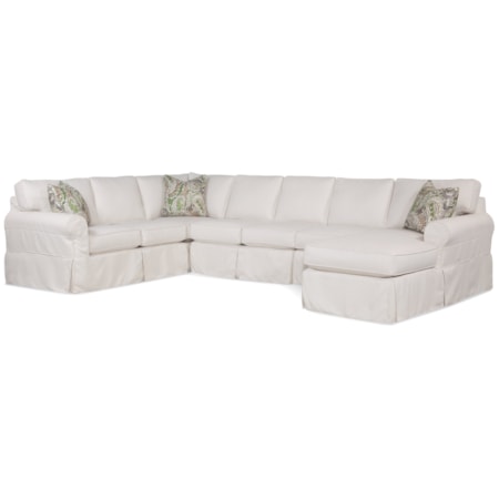 Bedford Four-Piece Chaise Sectional