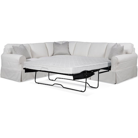 Bedford Two-Piece Corner Sleeper Sectional