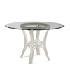 Braxton Culler Trellis Trellis 36" Round Glass Top Dining Table