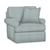 Shown in fabric 304-64. Shown with Box Border Back and Panel Arms. Pillow not included.