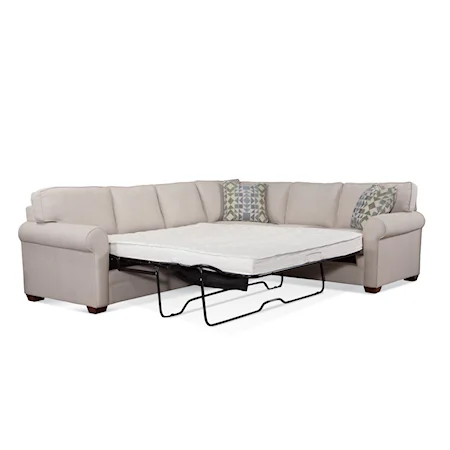 Bedford 2-Piece Corner Sleeper Sectional