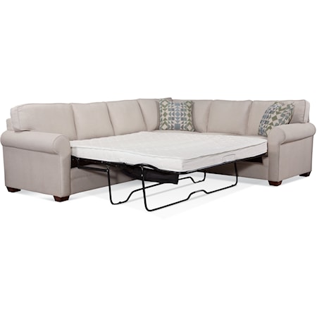 Bedford 2-Piece Corner Sleeper Sectional