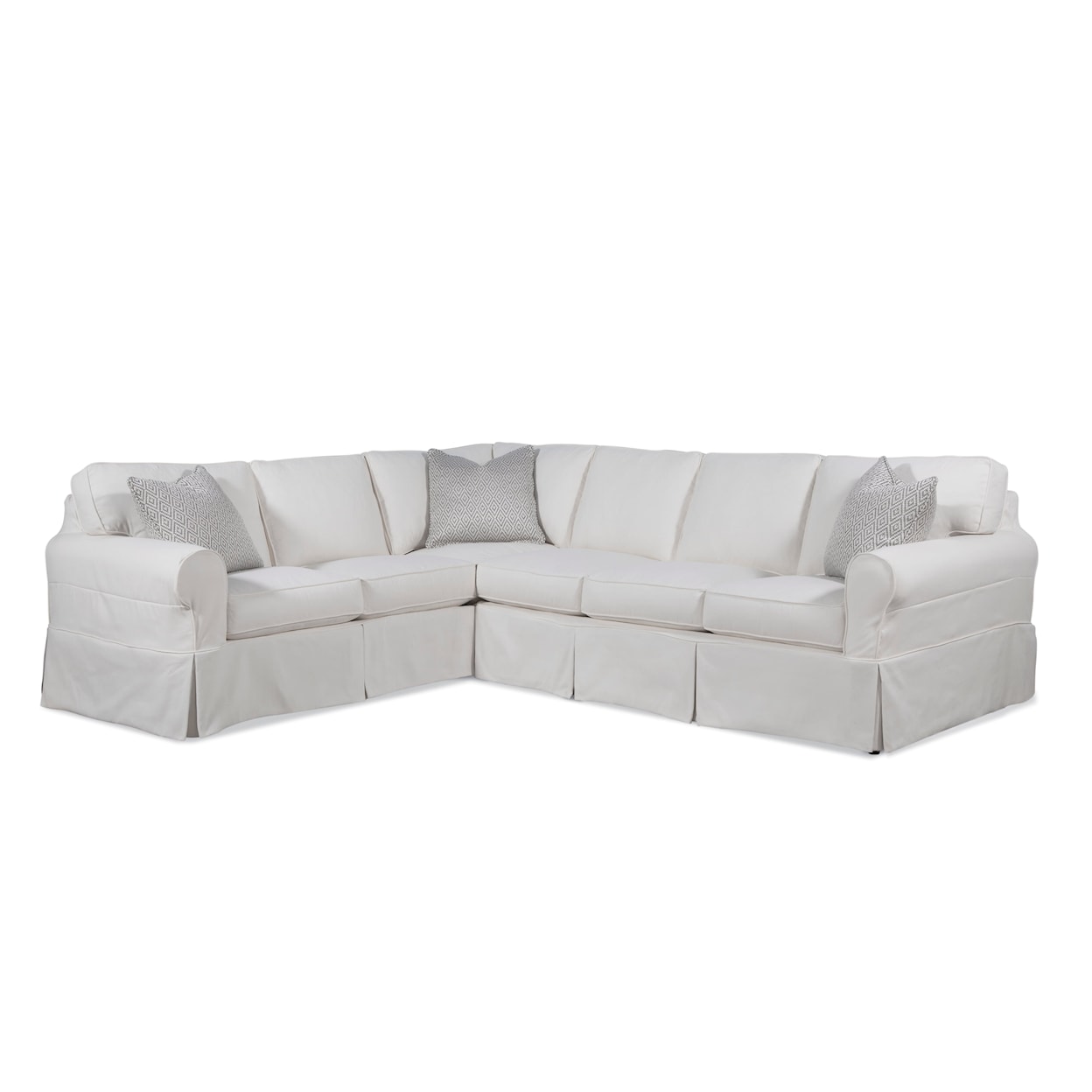 Braxton Culler Bedford Bedford Two-Piece Slipcover Sectional