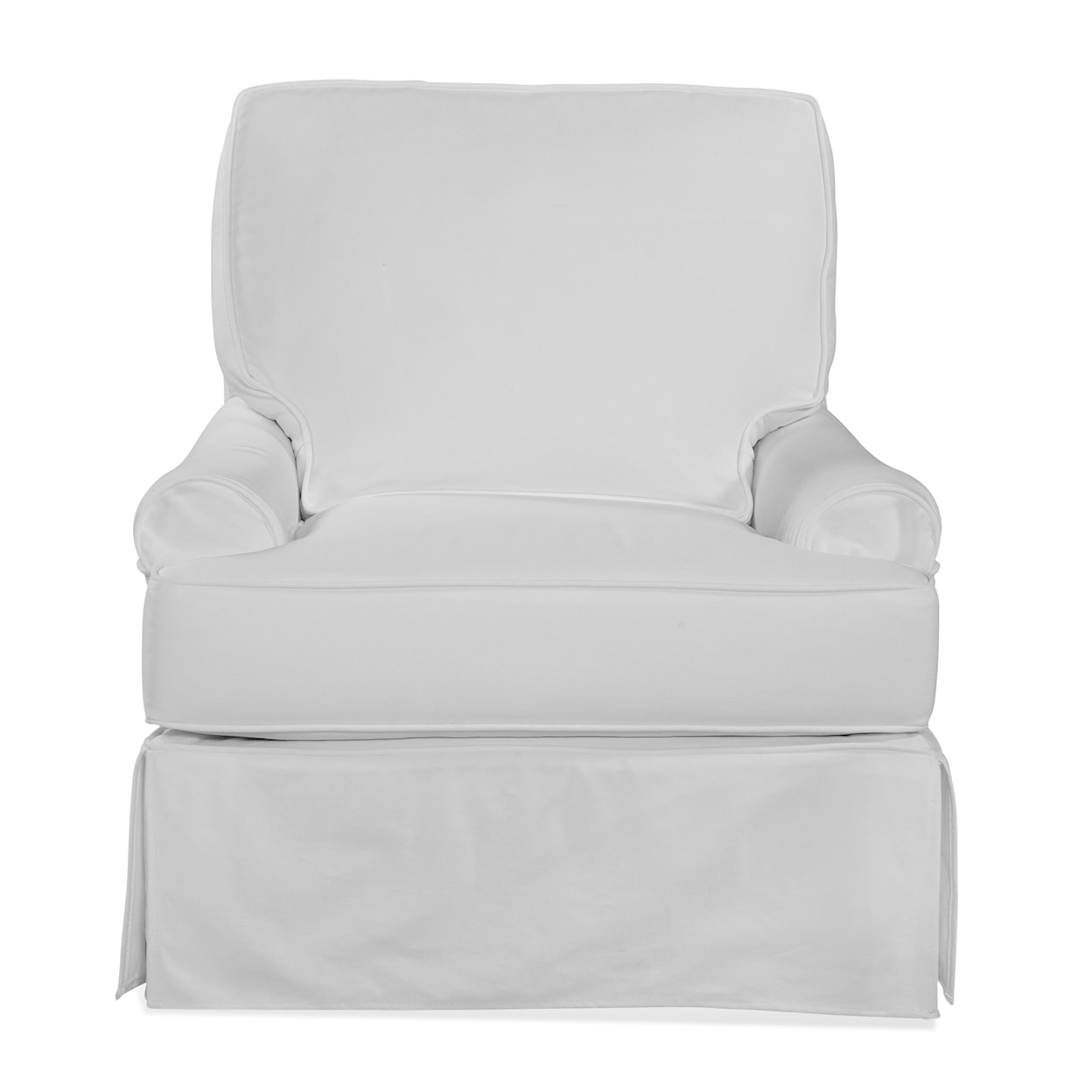 Braxton Culler Belmont Belmont Swivel Chair with Slipcover