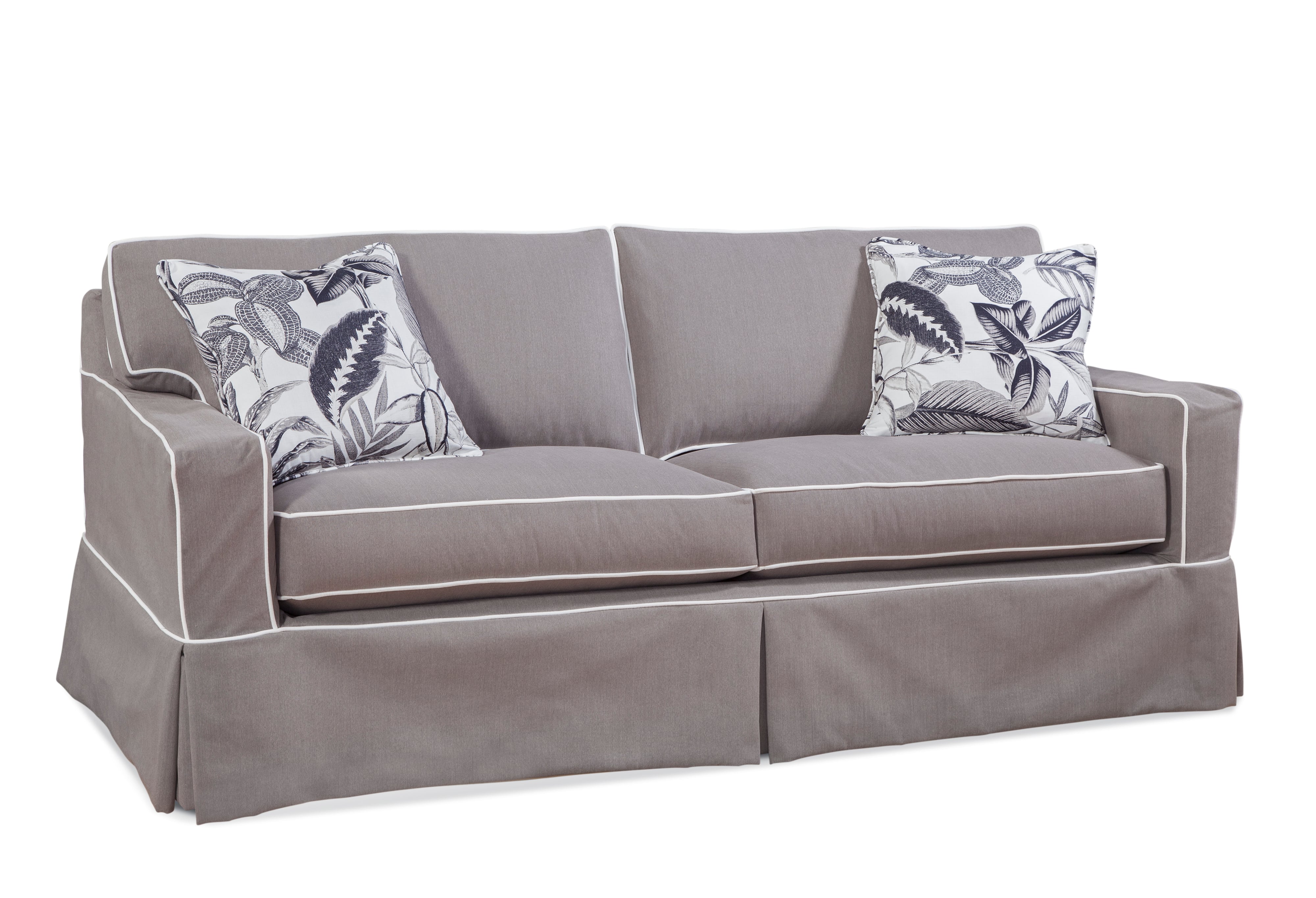 Braxton Culler Gramercy Park Gramercy Park 74" Loft Sofa with Slipcover