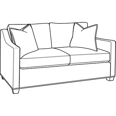 Braxton Culler Oliver Oliver 2 over 2 Loveseat