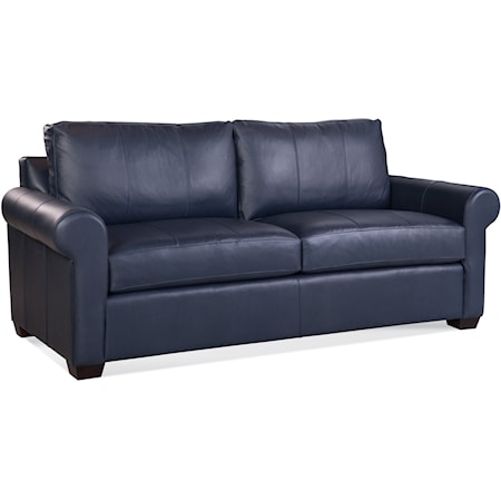 Bedford 2 over 2 Leather Sofa