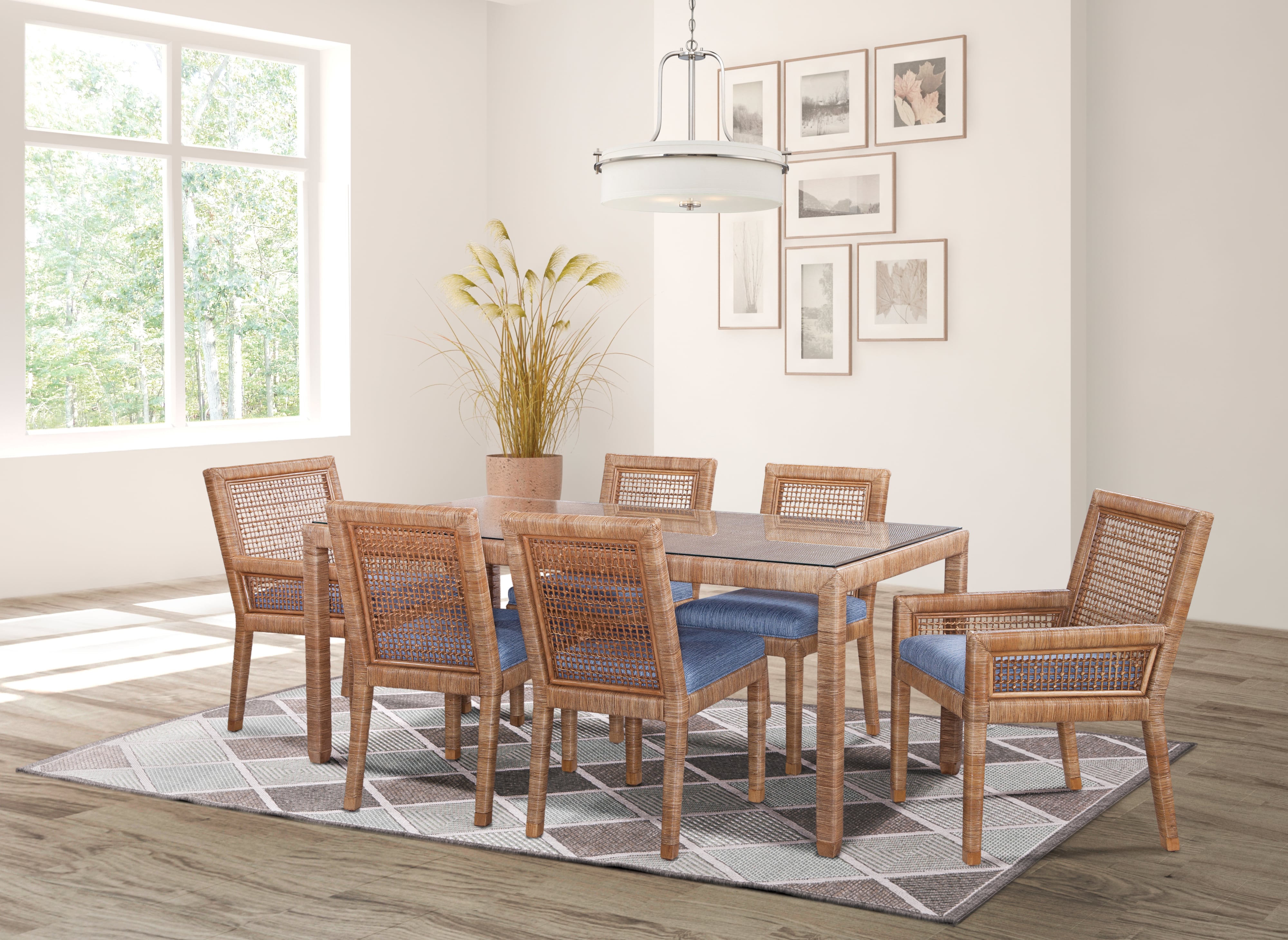 Braxton Culler Pine Isle 1023-176 Pine Isle Rectangular Dining Table ...